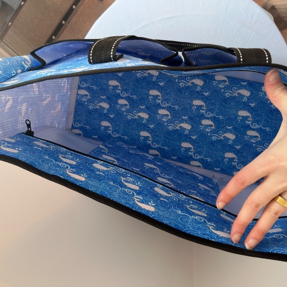 Scout BJ Bag - Pocket Tote Bag in Beluga Baby - Picture 2 of 6